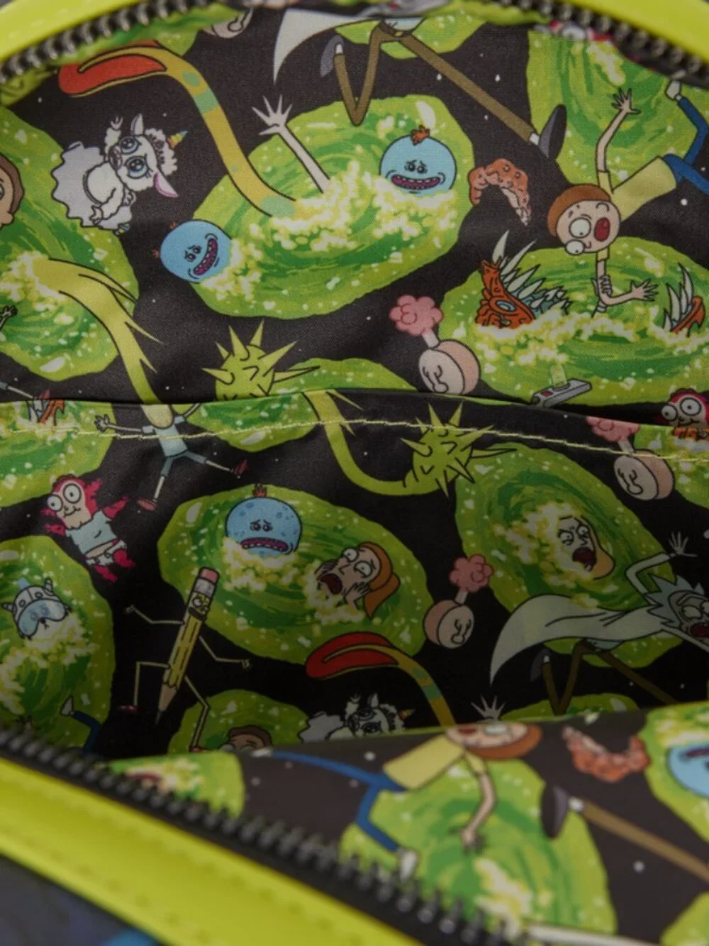 Loungefly Rick and Morty Glow Mini Backpack (NEW/SEALED)